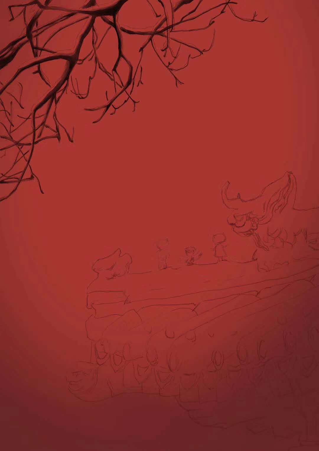 电影宣传节气画