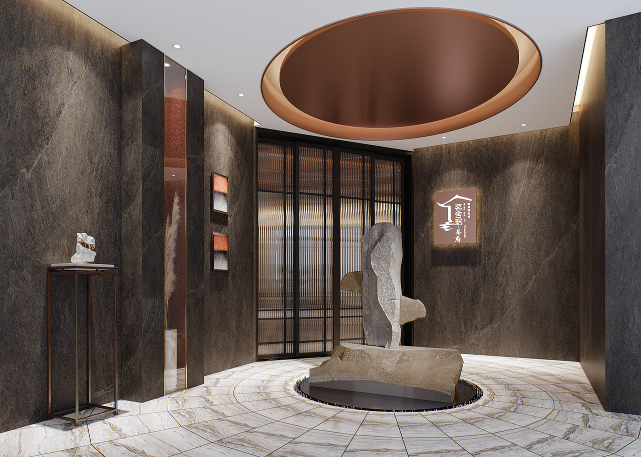 茶楼 | 私人会所（图ZMjMyMzIxNTMy） - 家装设计 - 站酷设计师苏黎世的猫Miya原创素材 - 站酷ZCOOL