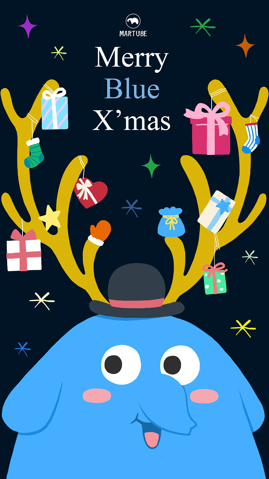 小马克圣诞海报