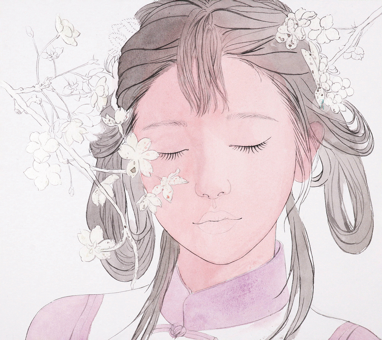 上色,初学者,风景,花卉,植物,钢笔淡彩,铅笔淡彩,装饰画,插画,漫画