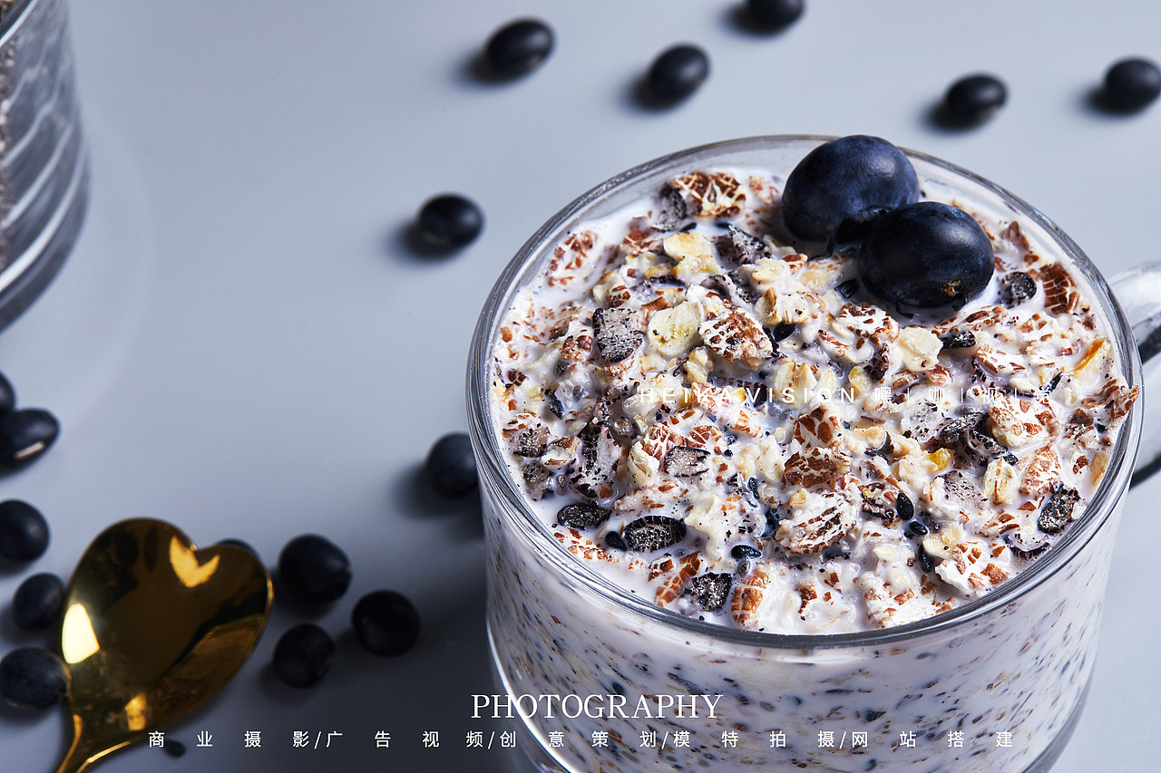奇亚籽谷物麦片拍摄*静物拍摄 ✖ HEIKA VISION（图ZMjY2MzI1MDUy） - 美食摄影 - 站酷设计师嘿咖传媒原创素材 - 站酷ZCOOL