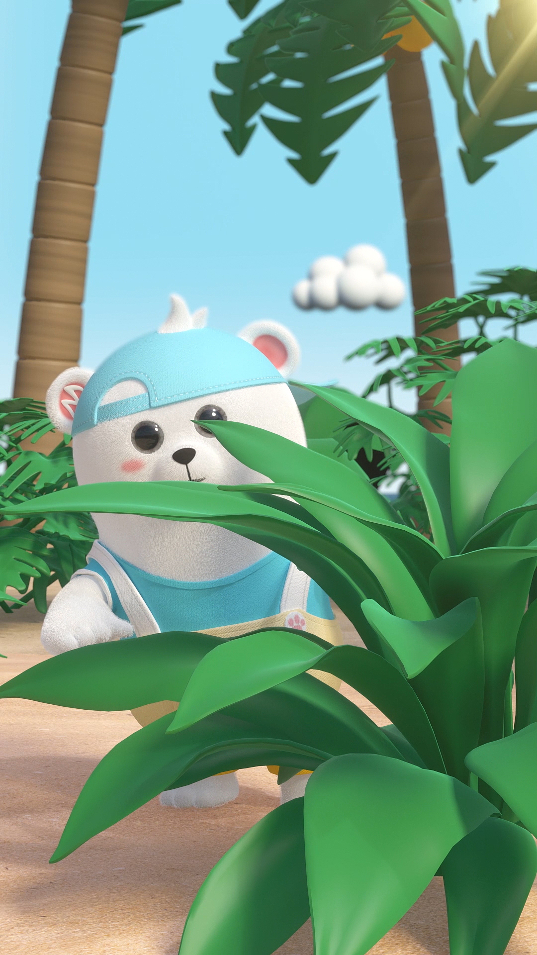 美的熊小美一家夏日度假篇