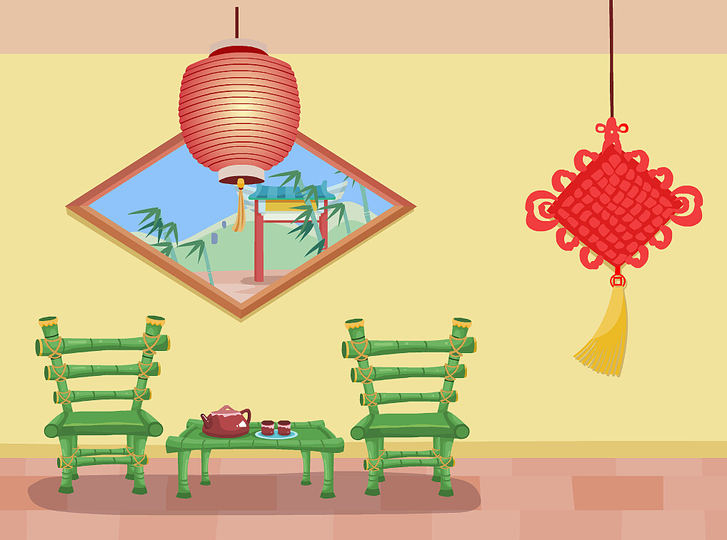 大海数学动画——中国风场景