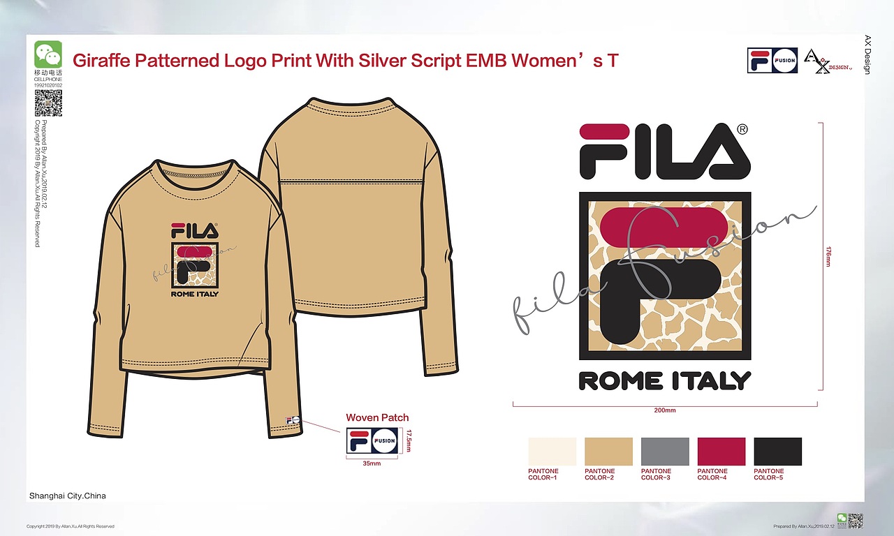 Fila 2020 AW 提案设计（图ZMTk4NDY0NTQ4） - 休闲/流行服饰 - 站酷设计师AllanXu3000原创素材 - 站酷ZCOOL