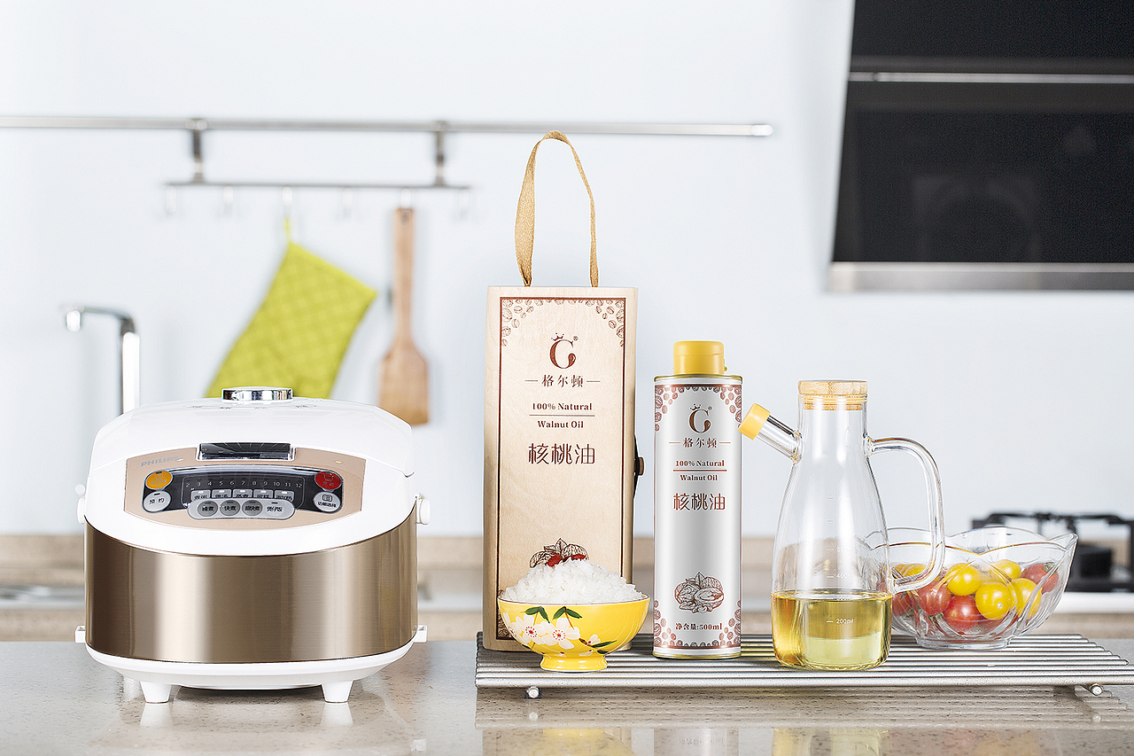 格尔顿核桃油（图ZMTE5OTQ3MzY0） - 产品摄影 - 站酷设计师中山左右文化原创素材 - 站酷ZCOOL