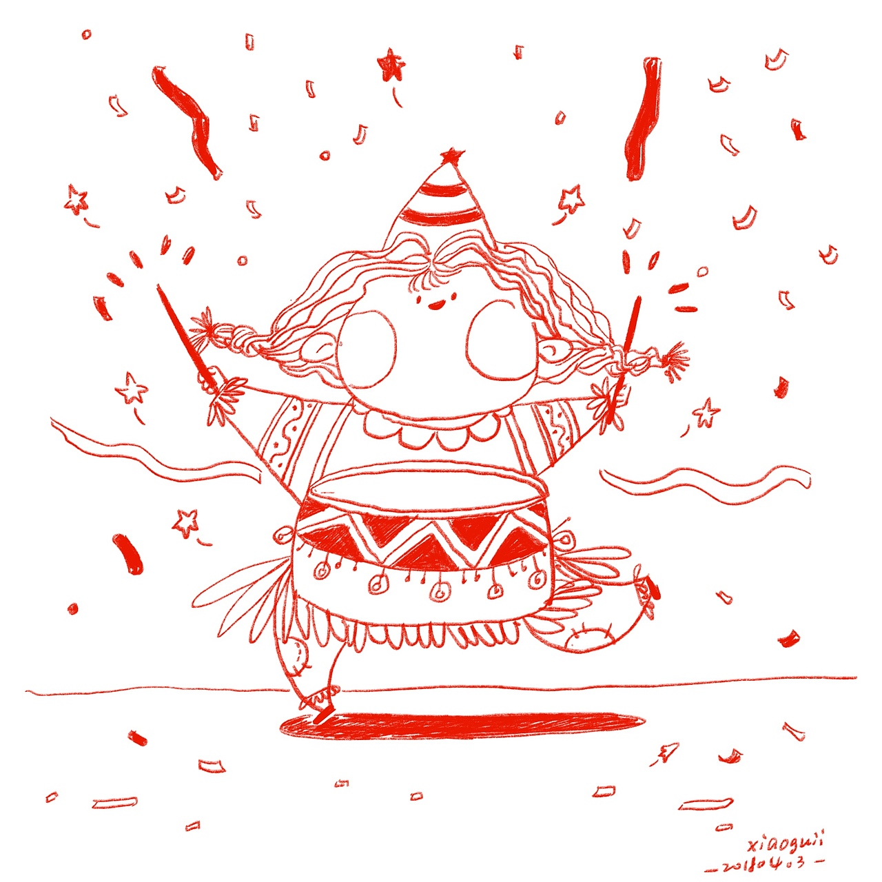 【日涂】4~7月的日常（图ZMTIxNjUwMTQ4） - 创作习作 - 站酷设计师小鬼xiaoguii原创素材 - 站酷ZCOOL