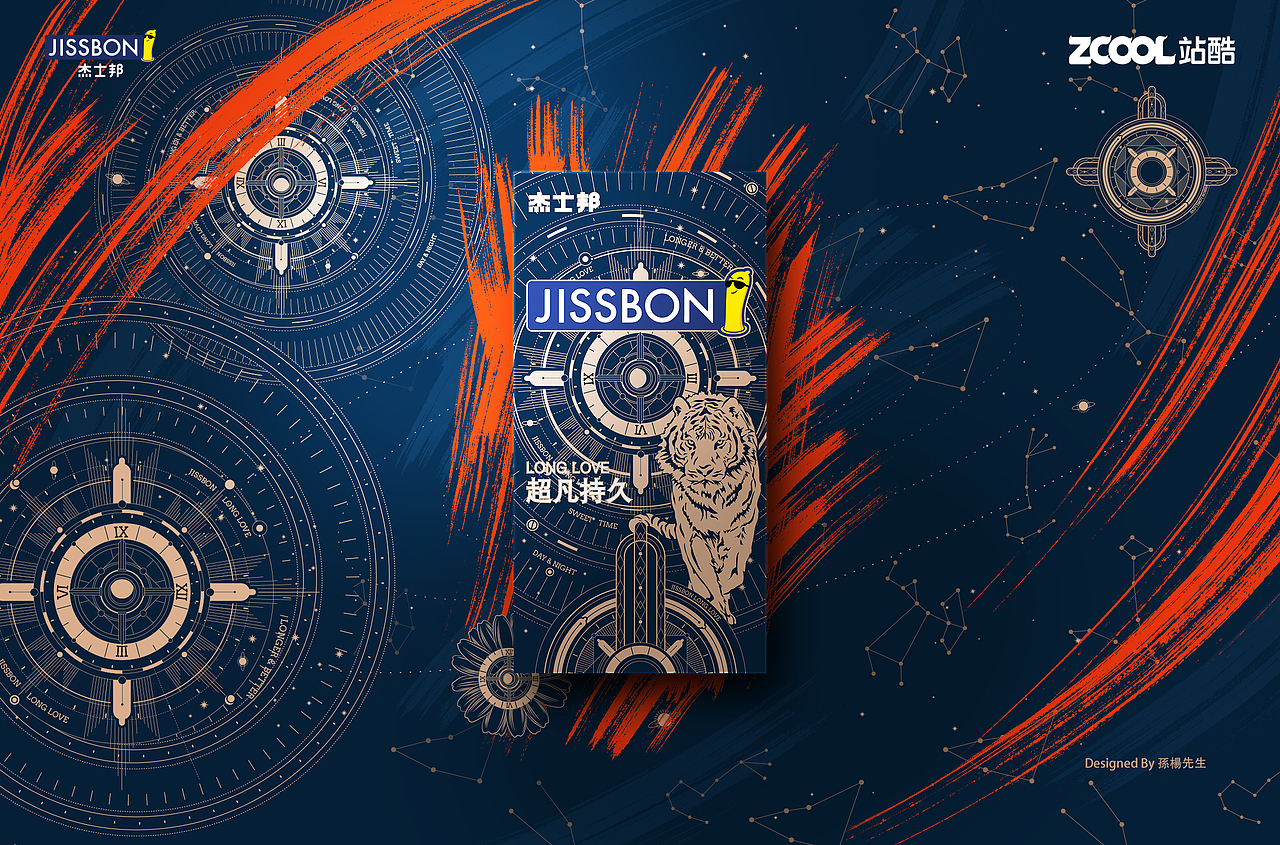 通道广告投放效果图地铁投放效果图制作立体包装效果杰士邦·超凡持久