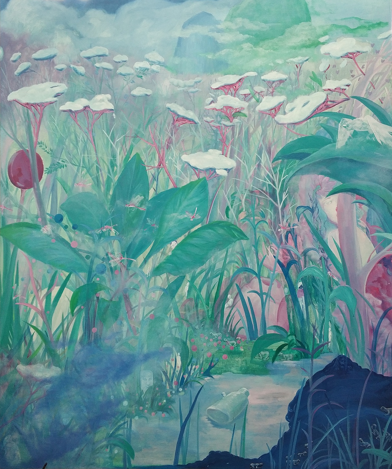 部分手绘油画作品集