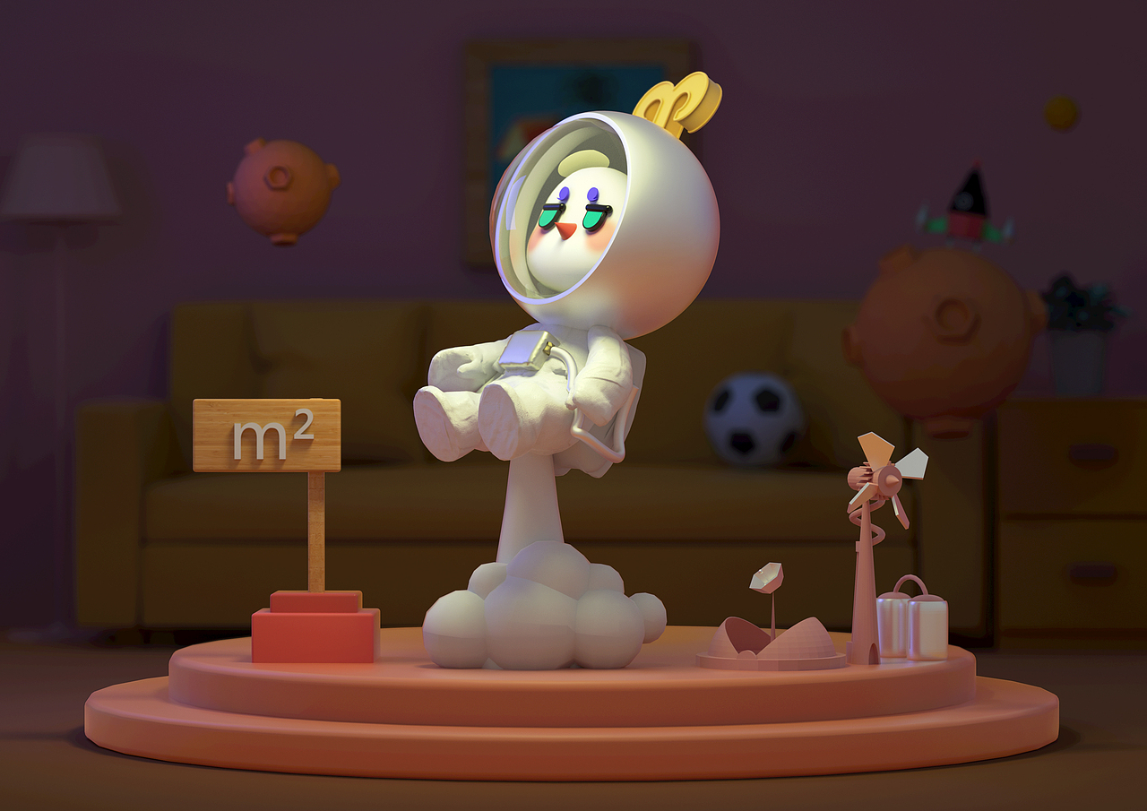 IP形象 | 《自有格居》㎡人物设计