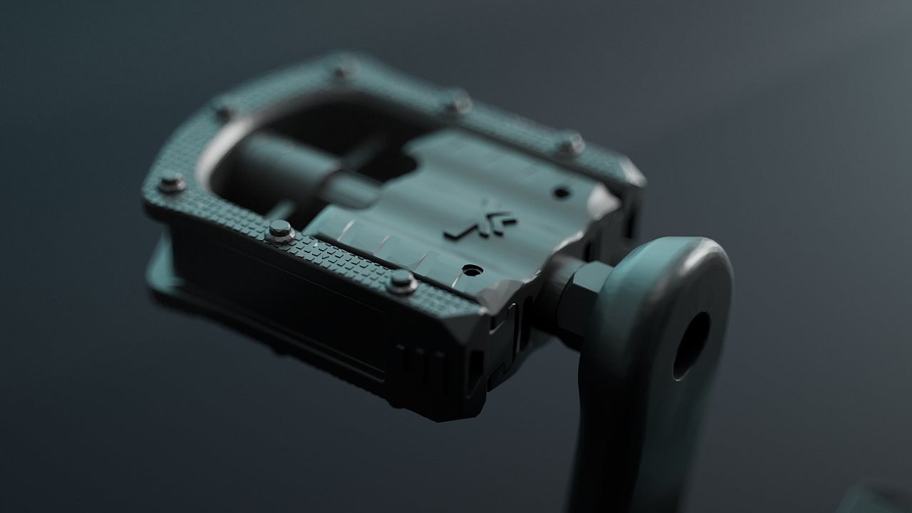 山地自行车模型｜freeform建模｜C4D渲染效果图