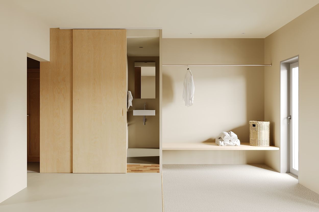 Apartment one in Japan.