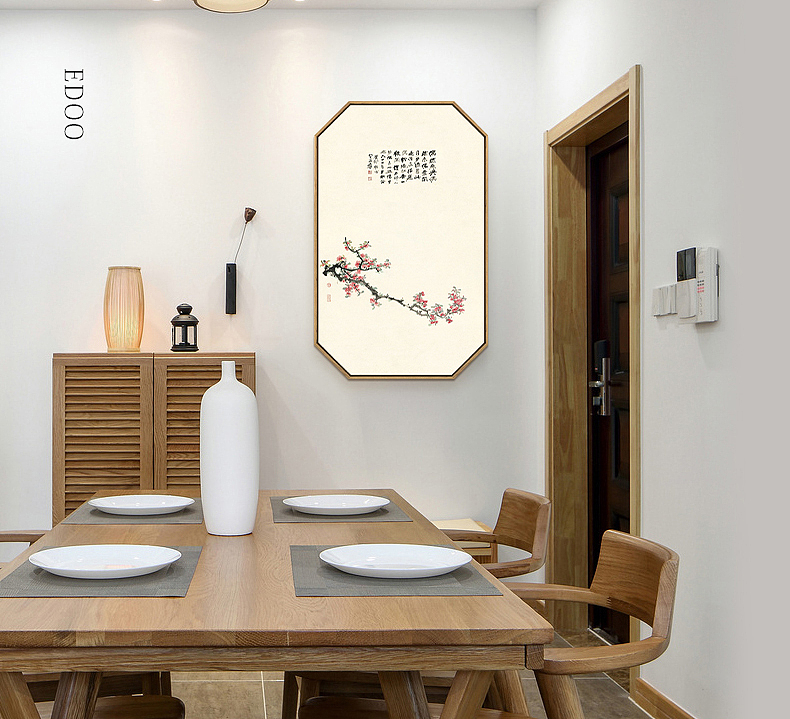 茶楼会所挂画、合肥办公室装饰画、新中式画框、相框厂