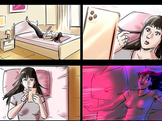 天猫5.5聚划算 青春选择之夜 晚会 开场片故事板分镜