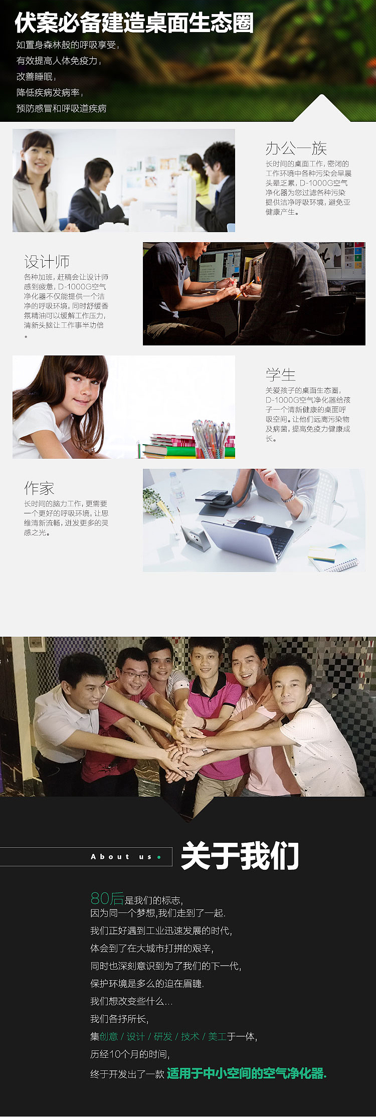 空气净化器众筹~
