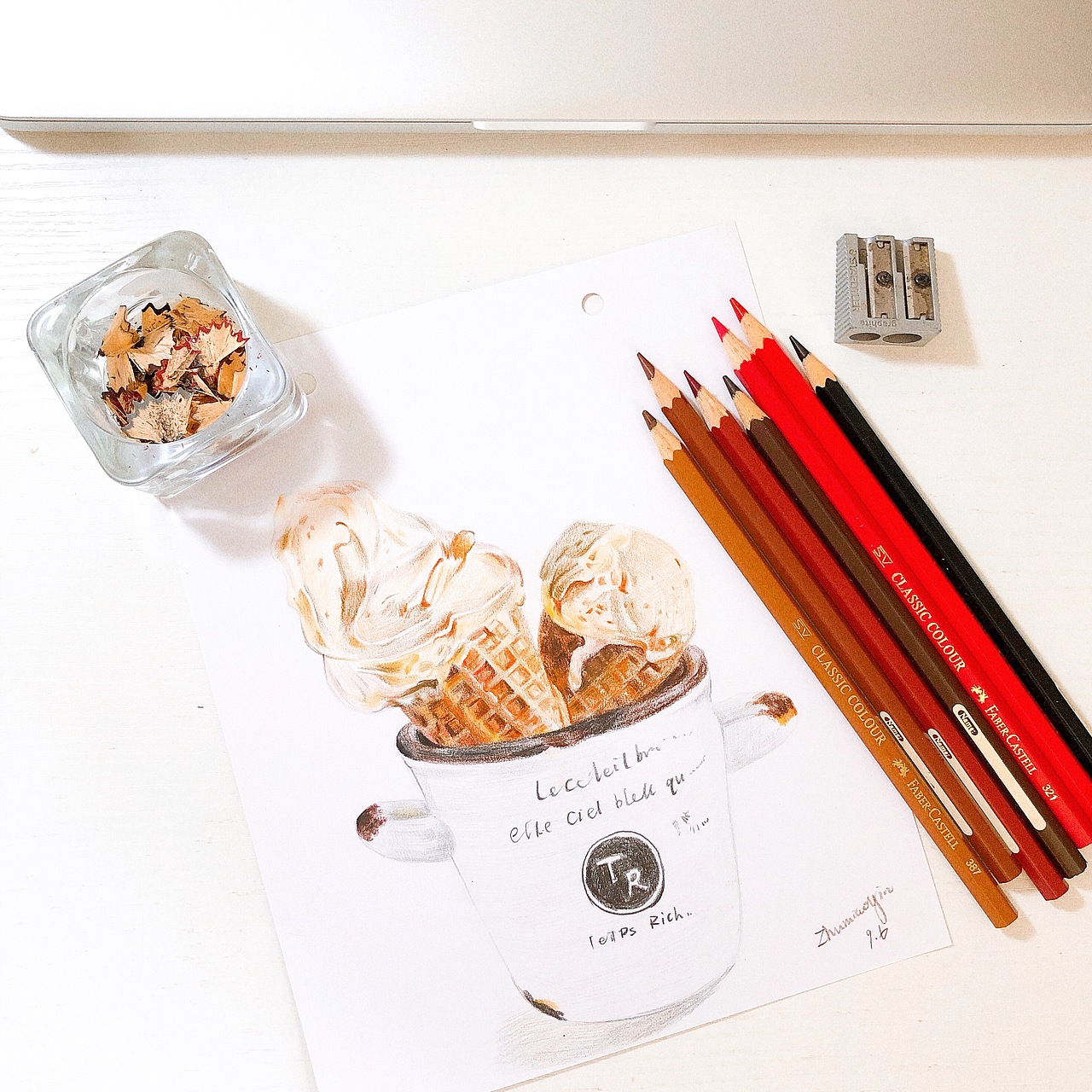 彩铅临摹作品《美食合集》（图ZMjAwNzk3NjEy） - 创作习作 - 站酷设计师MIAO妙妙原创素材 - 站酷ZCOOL