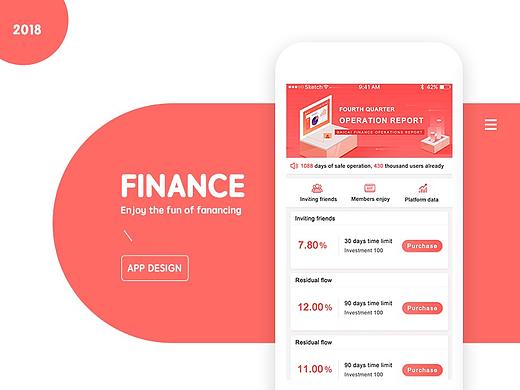 Finance App Design