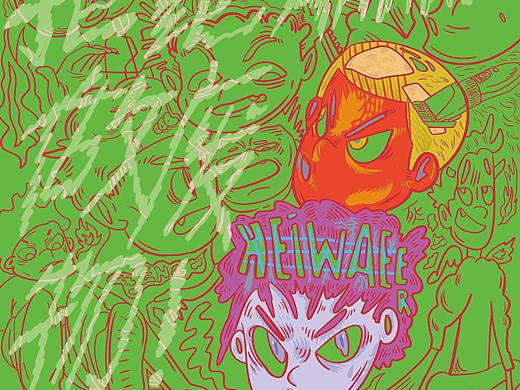 KEEP IT EASY（個(gè)人主頁(yè)-ZNDgzMjMxODQ=） - 新銳潮流插畫(huà) - 站酷設(shè)計(jì)師Heiwaerr原創(chuàng)素材 - 站酷ZCOOL