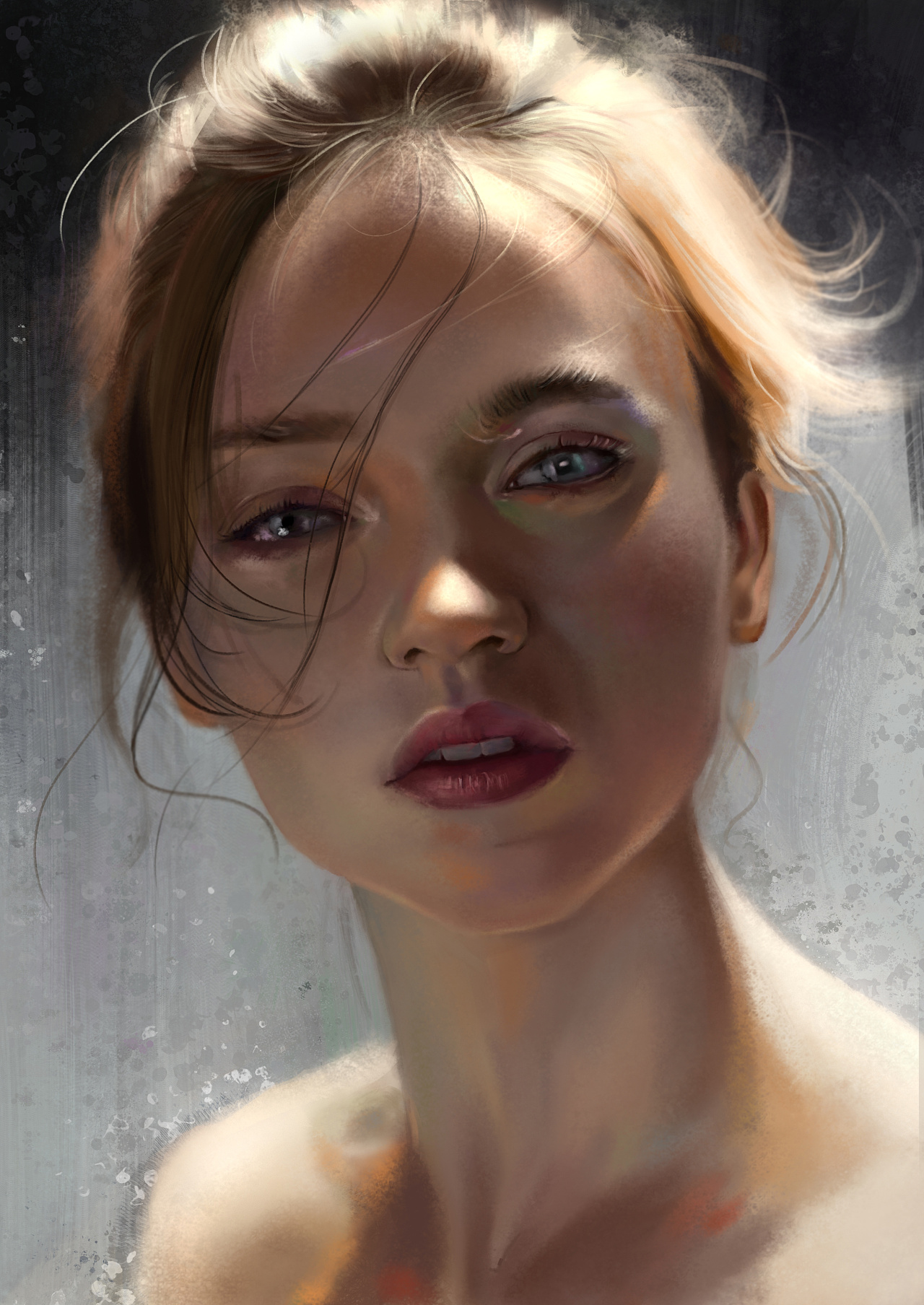 写实人像|插画|创作习作|璞幽pyou - 临摹作品 - 站酷 (zcool)