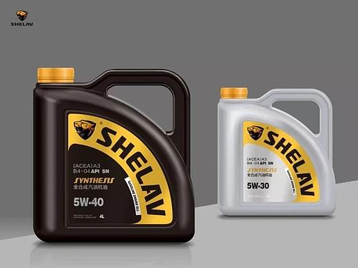 知白品牌设计——赛力威汽机油产品包装设计