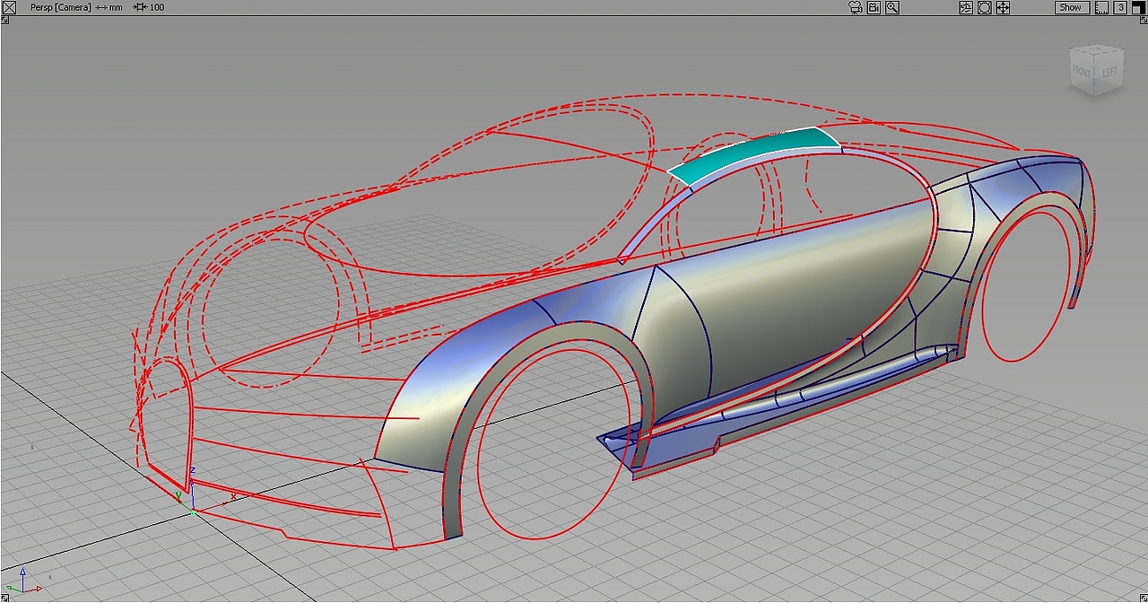 布加迪-chiron“曲线的艺术”--Alias效果图建模教程（图ZOTM3OTUyMDg=） - 交通工具 - 站酷设计师Adleyou原创素材 - 站酷ZCOOL