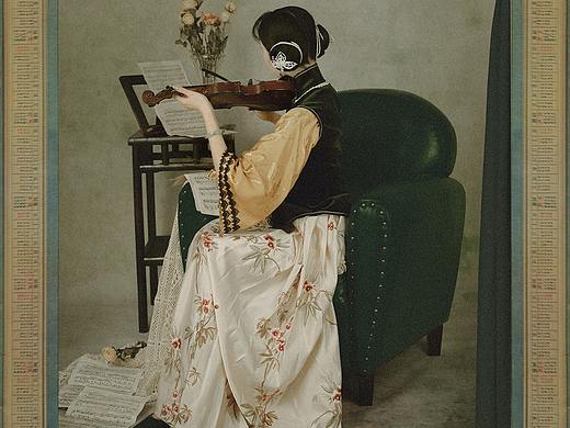 民國(guó)女子月份牌系列 · 貳（個(gè)人主頁(yè)-ZNTU3MzQwODA=） - 人像攝影 - 站酷設(shè)計(jì)師其一不二原創(chuàng)素材 - 站酷ZCOOL