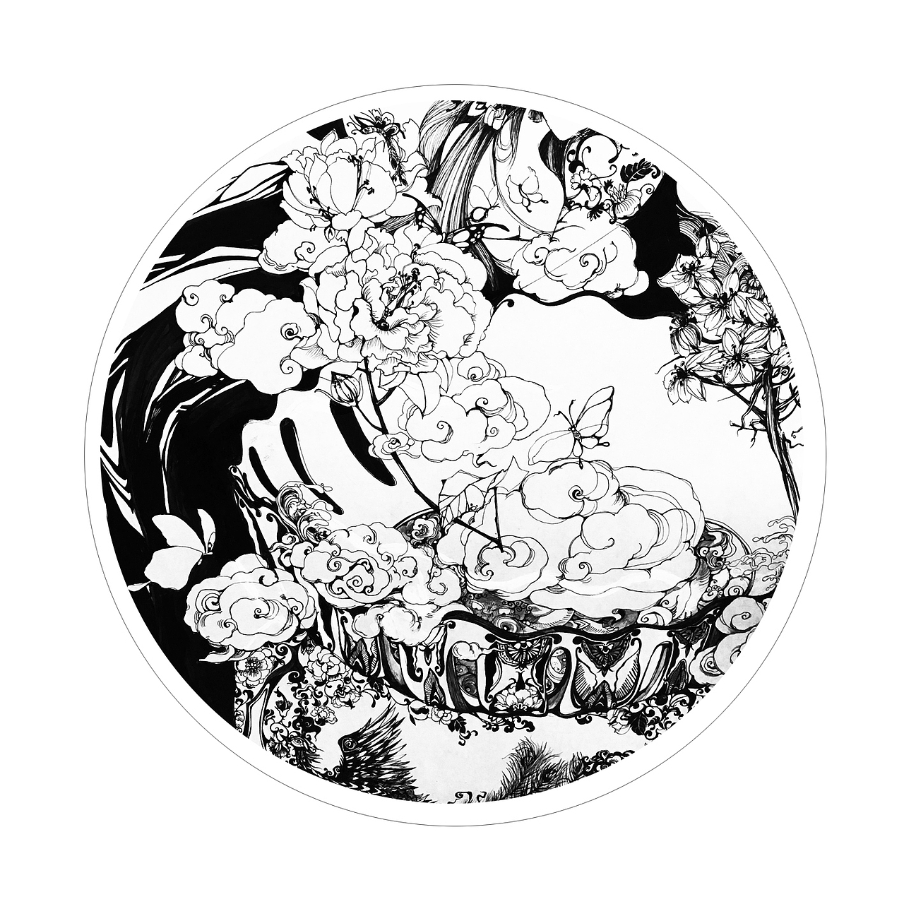 游园惊梦（图ZNzI0NjM4MTY=） - 艺术插画 - 站酷设计师chang晶原创素材 - 站酷ZCOOL