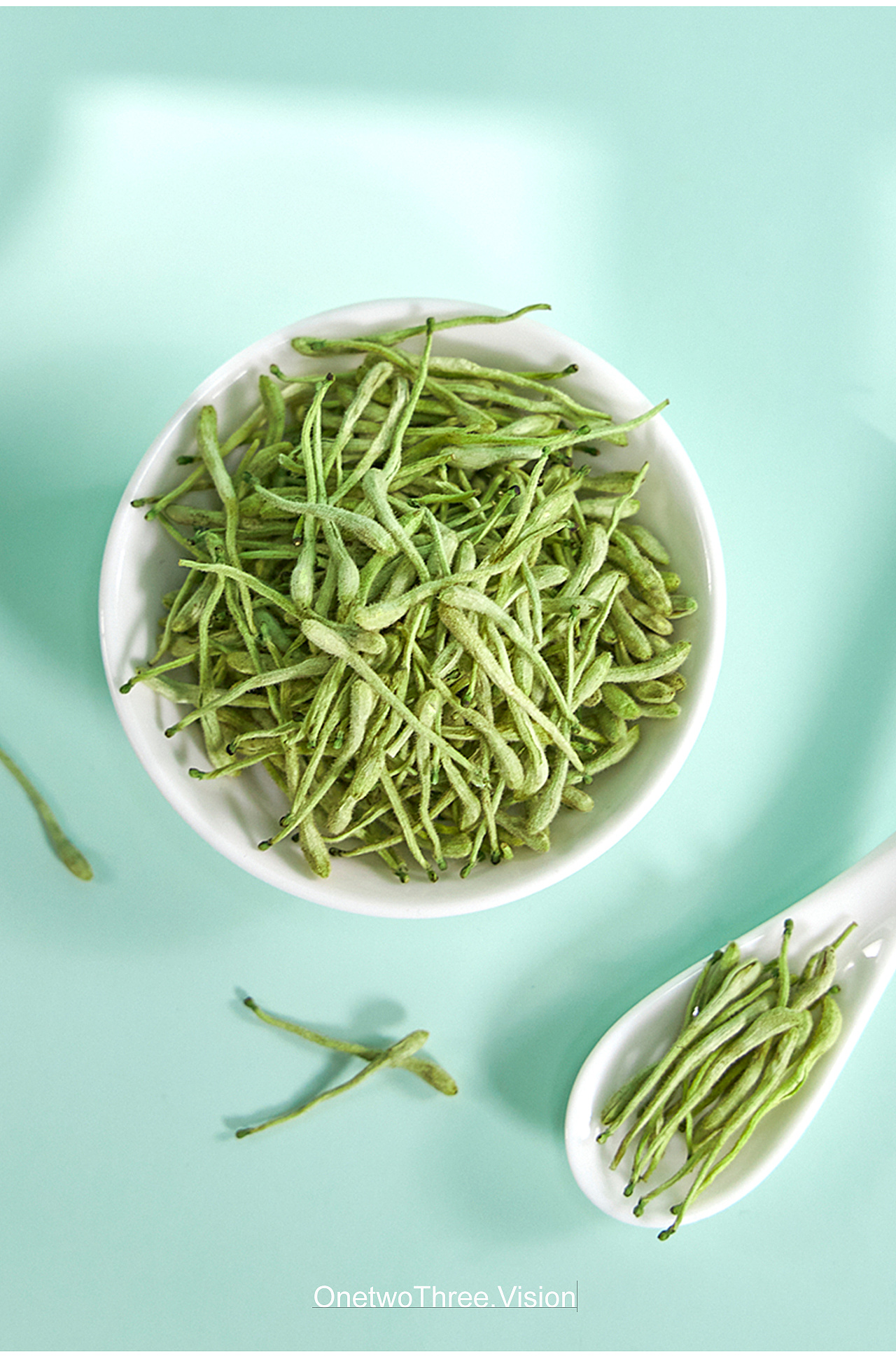 金银花茶-123视觉