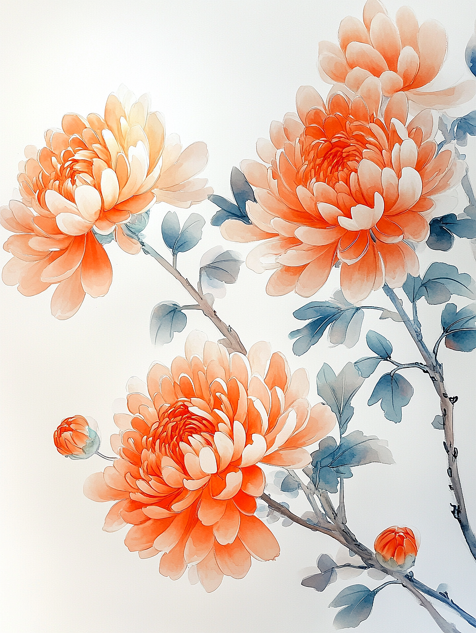 植物插画风格02（图ZMzgxODIxMDQ0） - AI作品 - 站酷设计师本草方阵原创素材 - 站酷ZCOOL