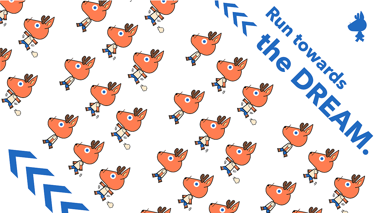 一只狍，一直跑 / 个人IP形象设计