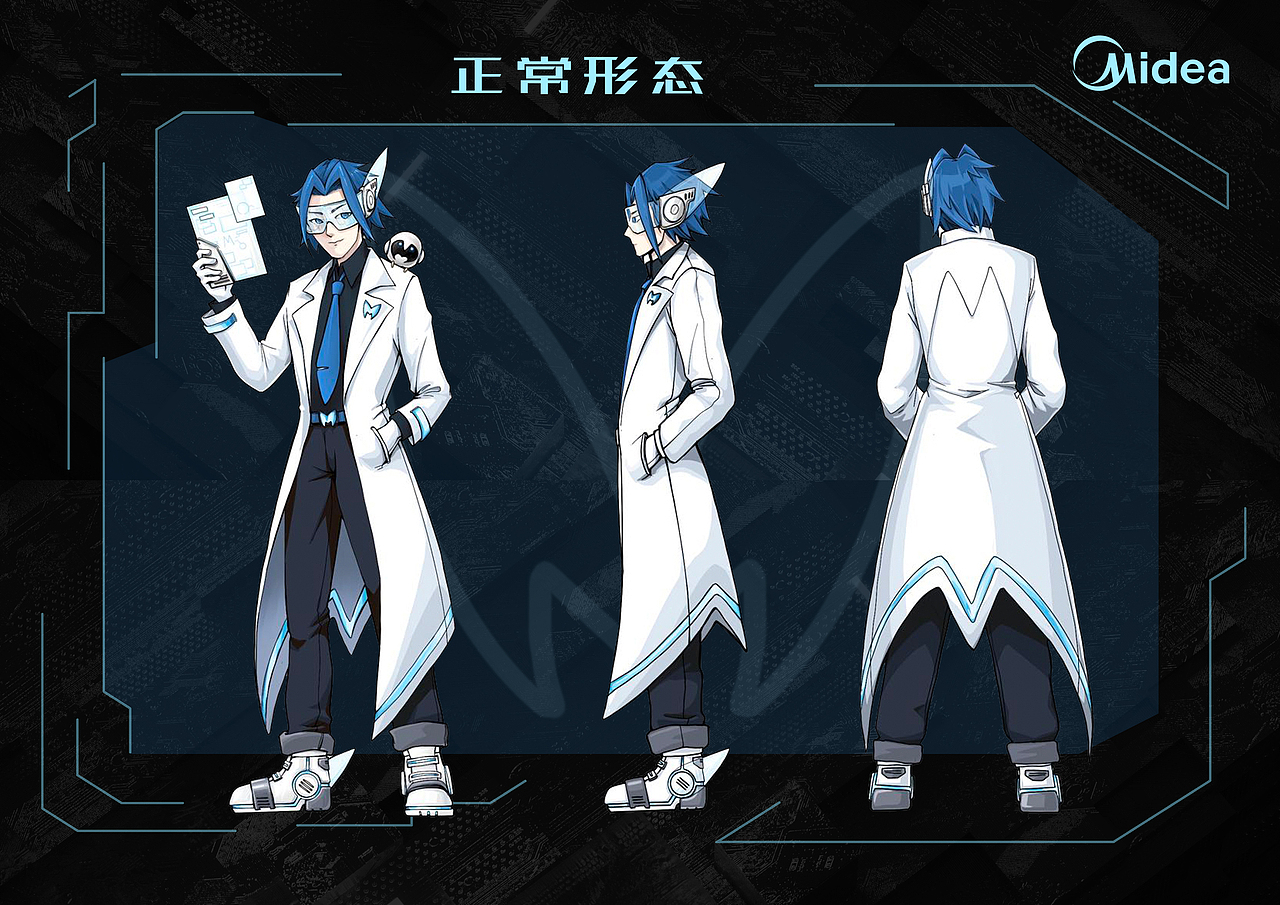 美的m博ip形象m博士