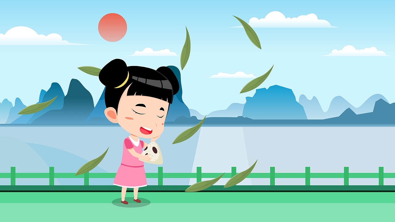 端午节 -中国传统节日动画