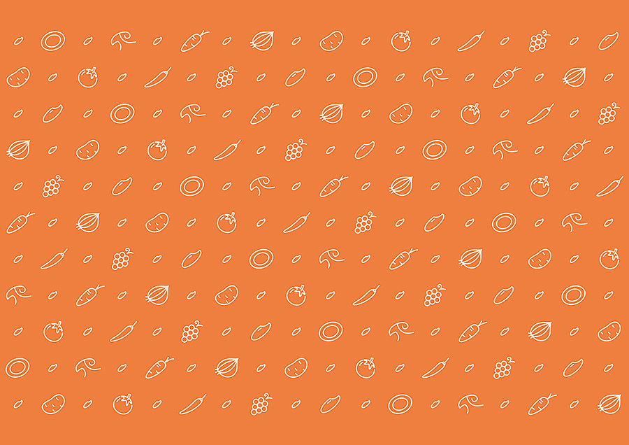 “我味抓狂”标志VI设计