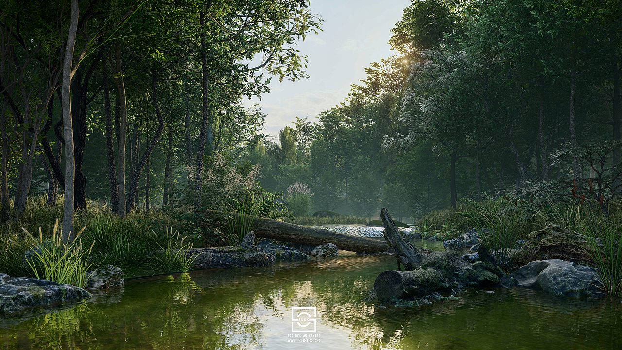 场景设计cg游戏风格