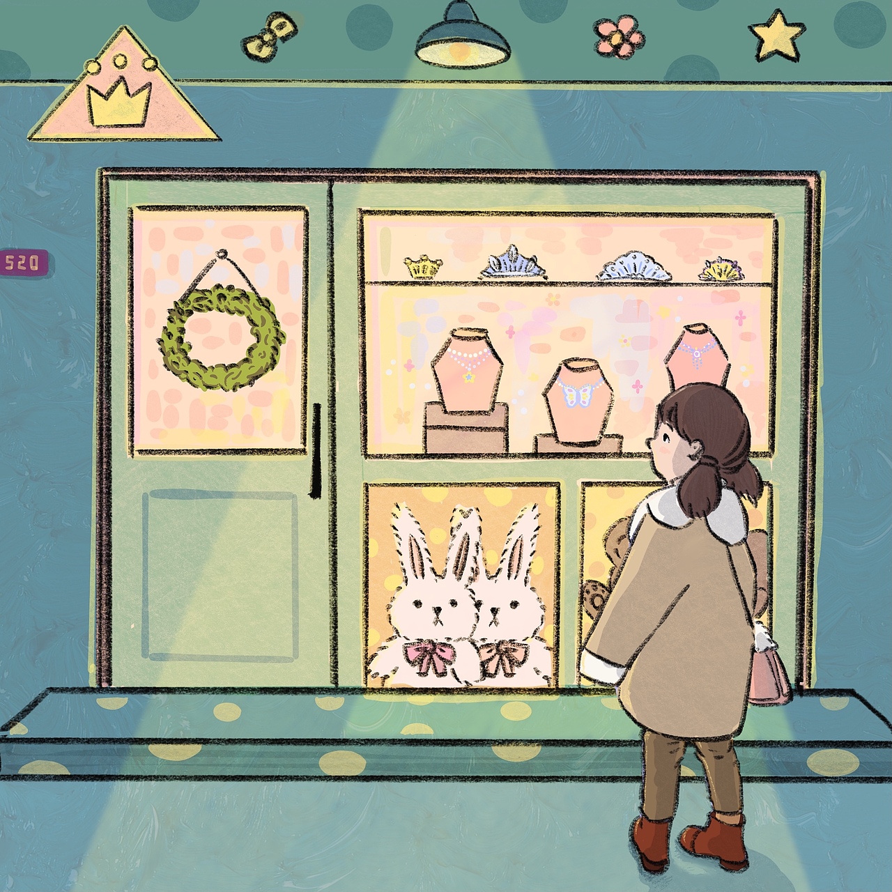 《我爱学第一本日记》儿插封面（图ZMzUxODY4OTIw） - 儿童插画 - 站酷设计师冯凝原创素材 - 站酷ZCOOL