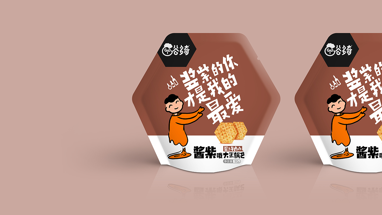 谷多奇大米锅巴（图ZMTY3MTExNzk2） - 包装 - 站酷设计师神经质的双子原创素材 - 站酷ZCOOL
