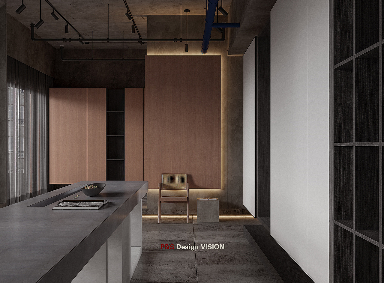 黑白工业风（图ZMjg0OTU1NzA0） - 家装设计 - 站酷设计师TLKEJI原创素材 - 站酷ZCOOL