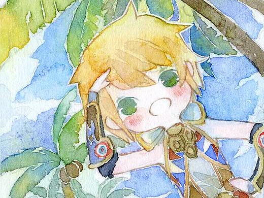 【水彩】龙之谷同人小插画