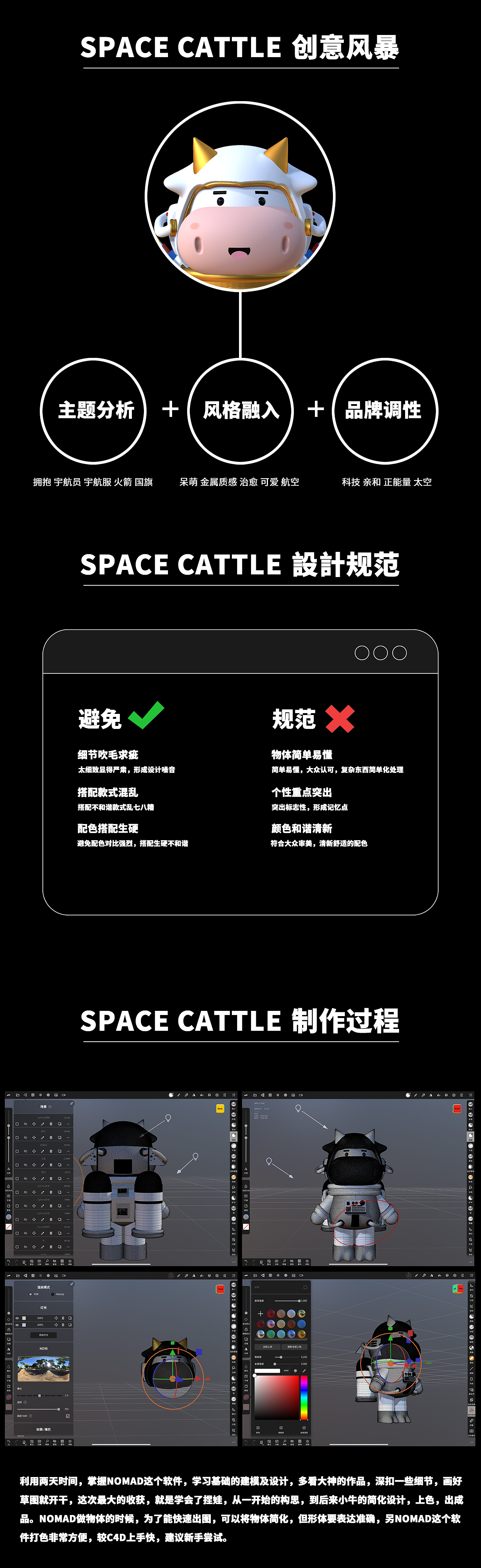 牛年IP吉祥物-太空牛IP形象设计（图ZMjU0NDc2MDky） - IP形象 - 站酷设计师陈老五儿原创素材 - 站酷ZCOOL