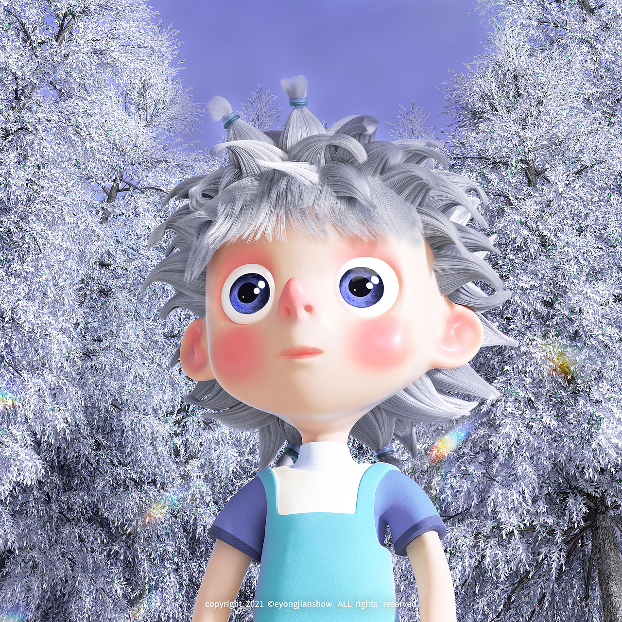 C4D #Veryperi dream（图ZMjg0NjI2MjI0） - 人物/生物 - 站酷设计师恶赖原创素材 - 站酷ZCOOL