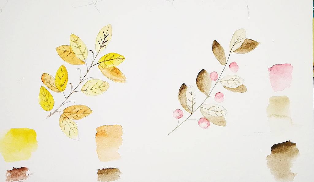 发一波2017年的水彩水彩视频原画