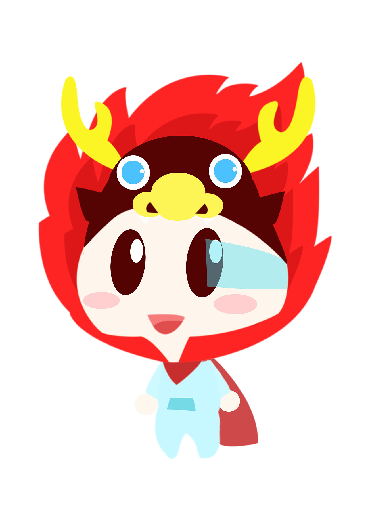 火火|平面|吉祥物|feiliant - 原创作品 - 站酷 (zcool)