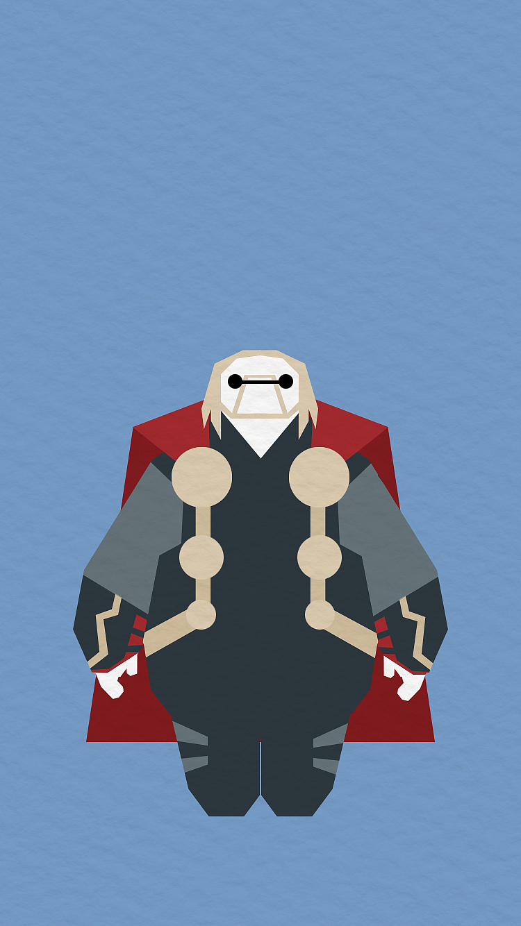 八恶人和大白手机壁纸