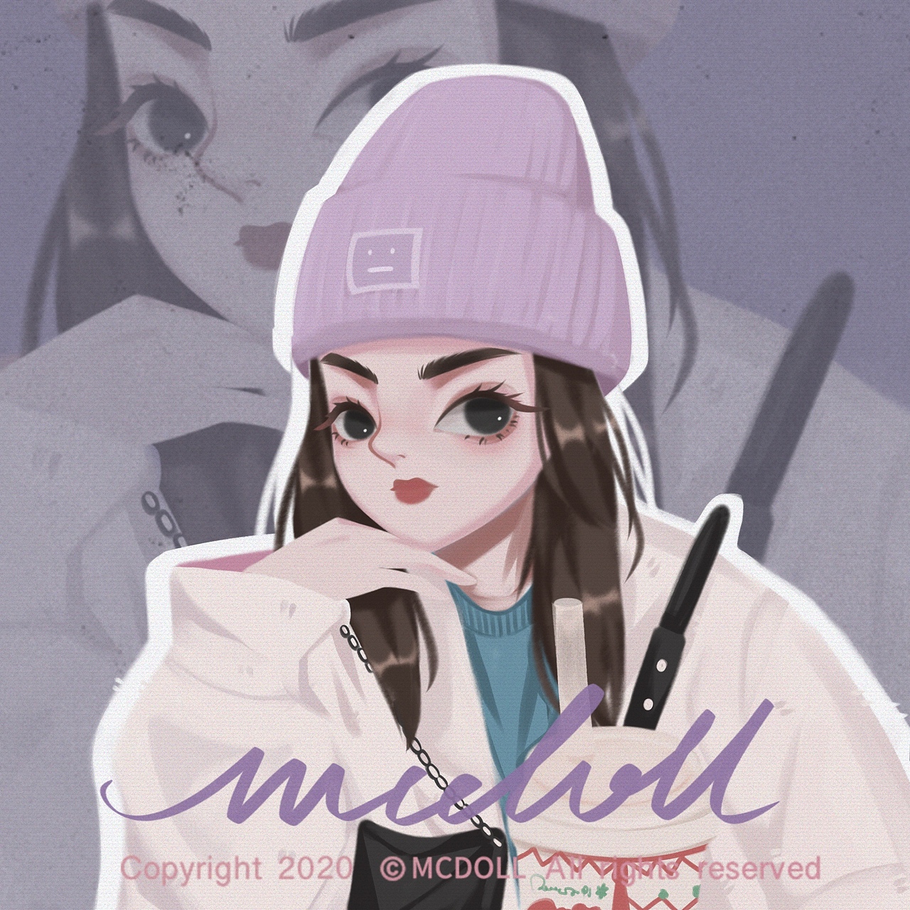 人设练习和插画委托（图ZMTk5MDM3MzEy） - 商业插画 - 站酷设计师mcdoll_麦兜原创素材 - 站酷ZCOOL