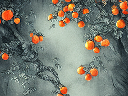 #AI创作实验室#柿子树