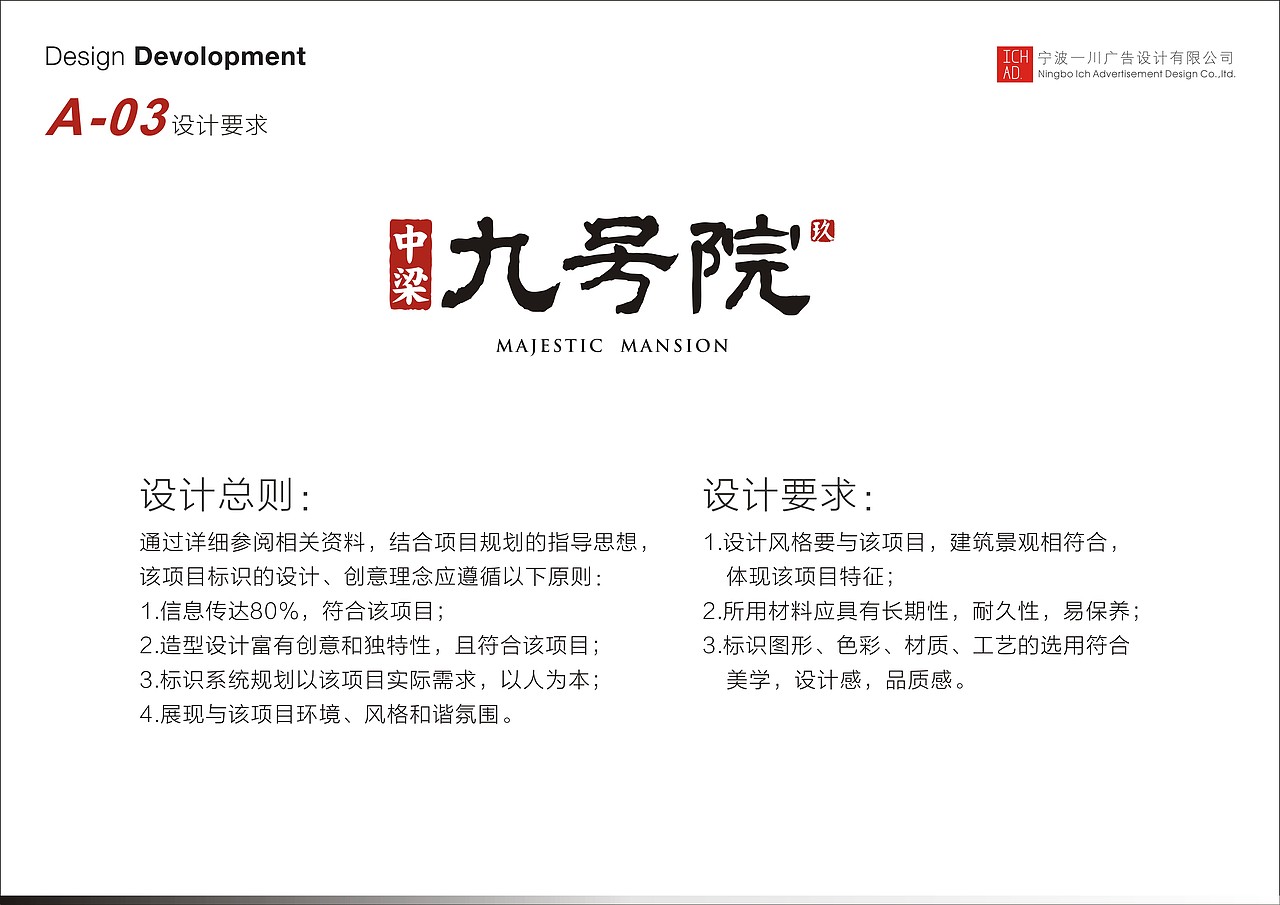 住宅社区导视标识系统设计