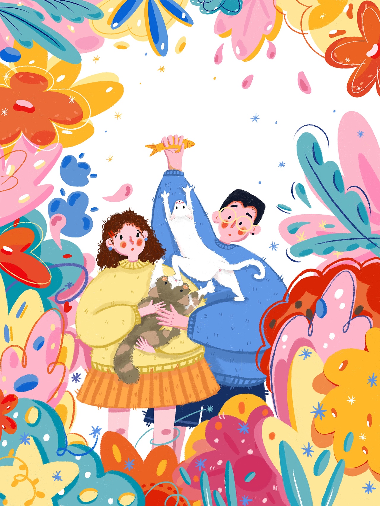 THE LIFE（图ZMTcwNzI1MTIw） - 商业插画 - 站酷设计师我是果果呦原创素材 - 站酷ZCOOL