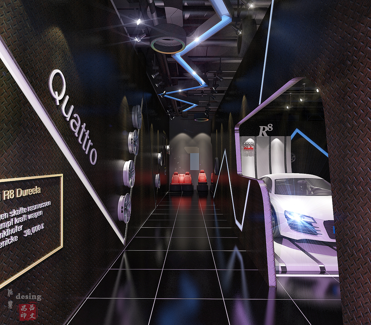 展示空间（课程设计）（图ZNDg3NjkwMTI=） - 家装设计 - 站酷设计师昌子先生原创素材 - 站酷ZCOOL