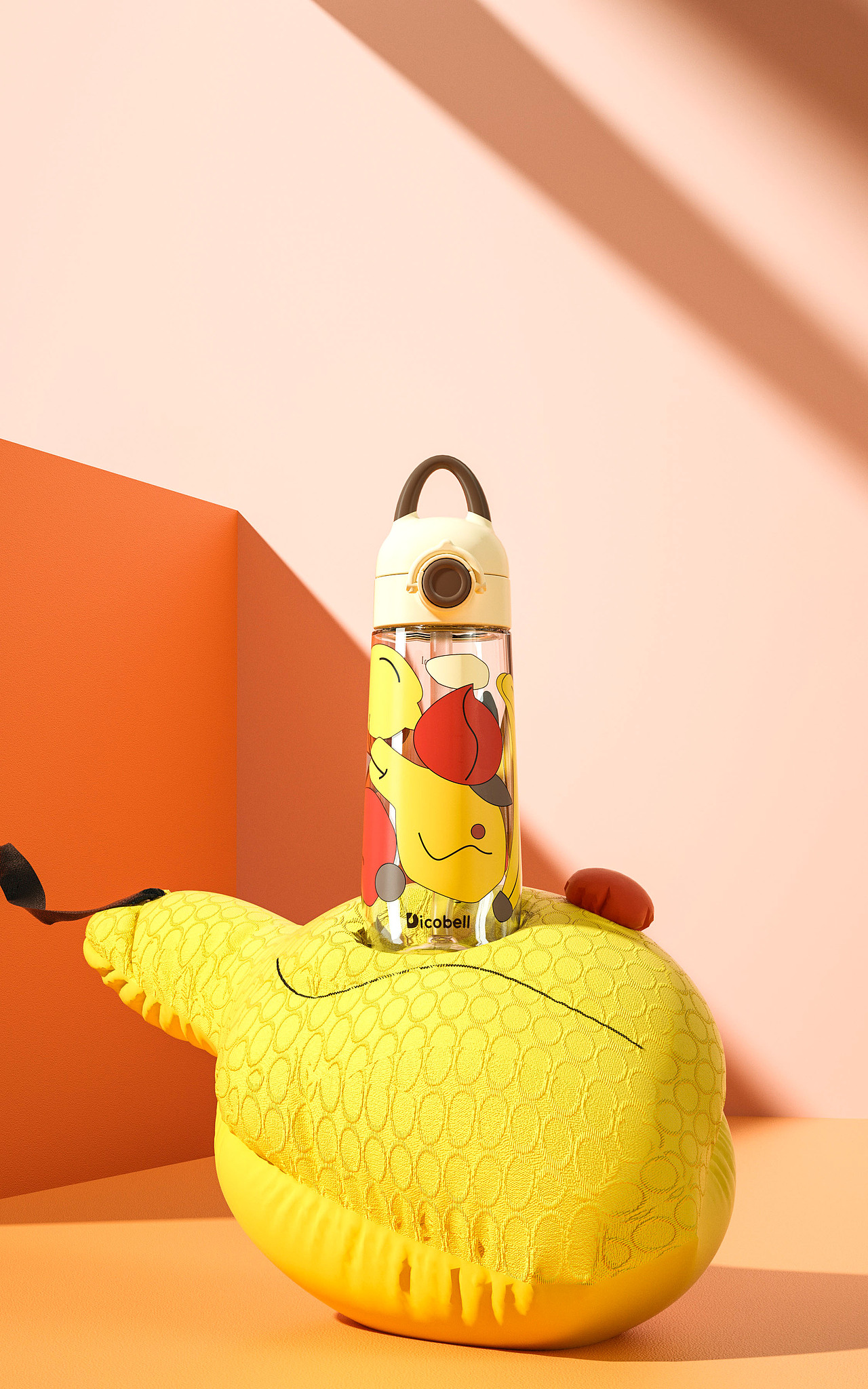 【母婴用品】中童吸管杯详情渲染设计