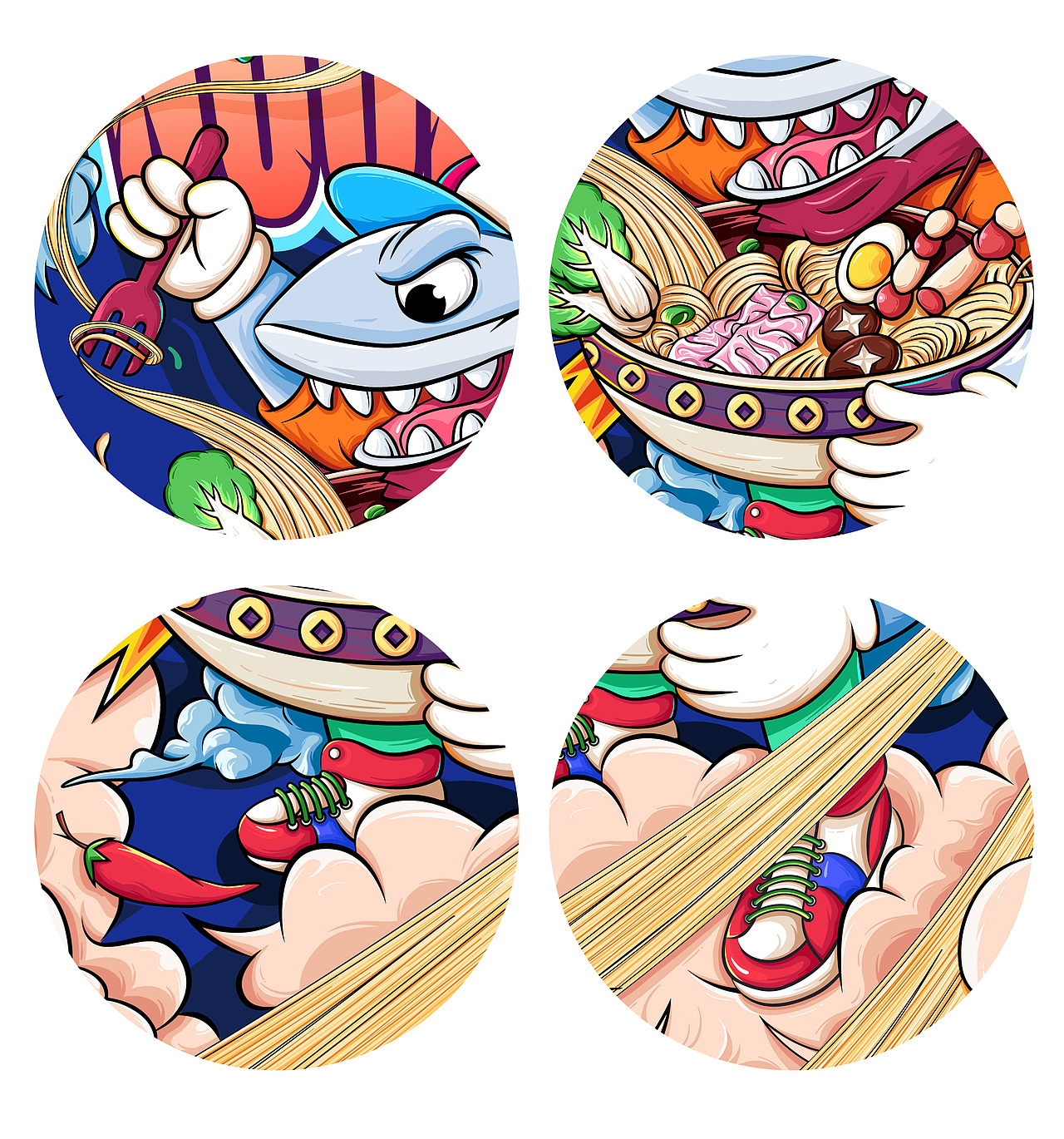 ai插画练习|平面|海报|嘟小七 - 原创作品 - 站酷 (zcool)