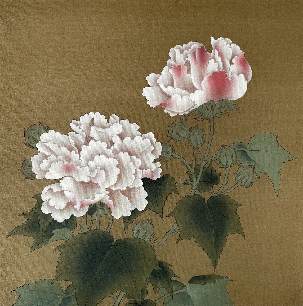 宋小品《红芙蓉图》|纯艺术|绘画|h贺h - 临摹作品 - 站酷 (zcool)